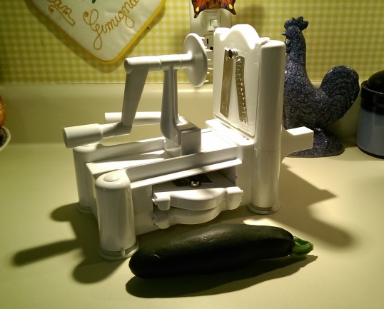 Creamy zucchini noodles