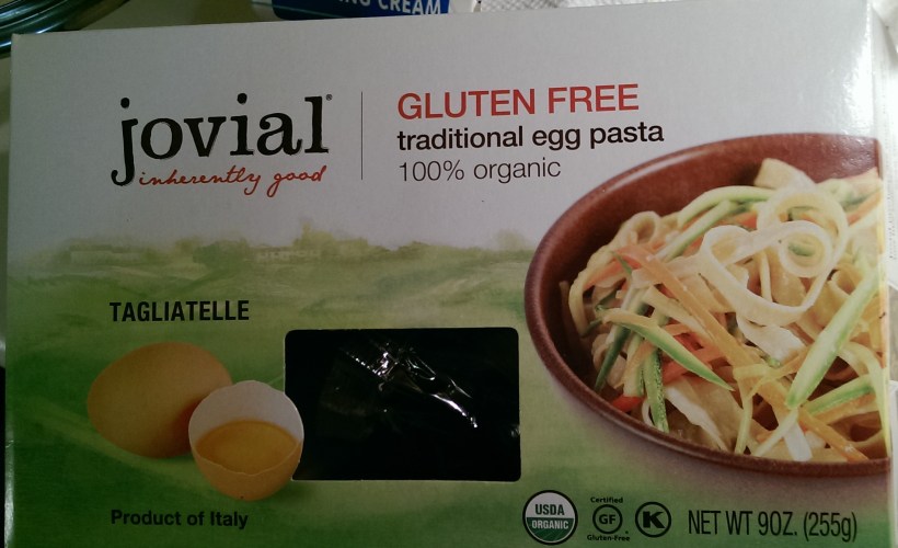 Creamy Veggie Tagliatelle - The Half-Crunchy Mama