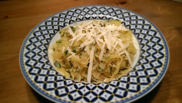 Butter and Herb "Spaghetti" | The Half-Crunchy Mama
